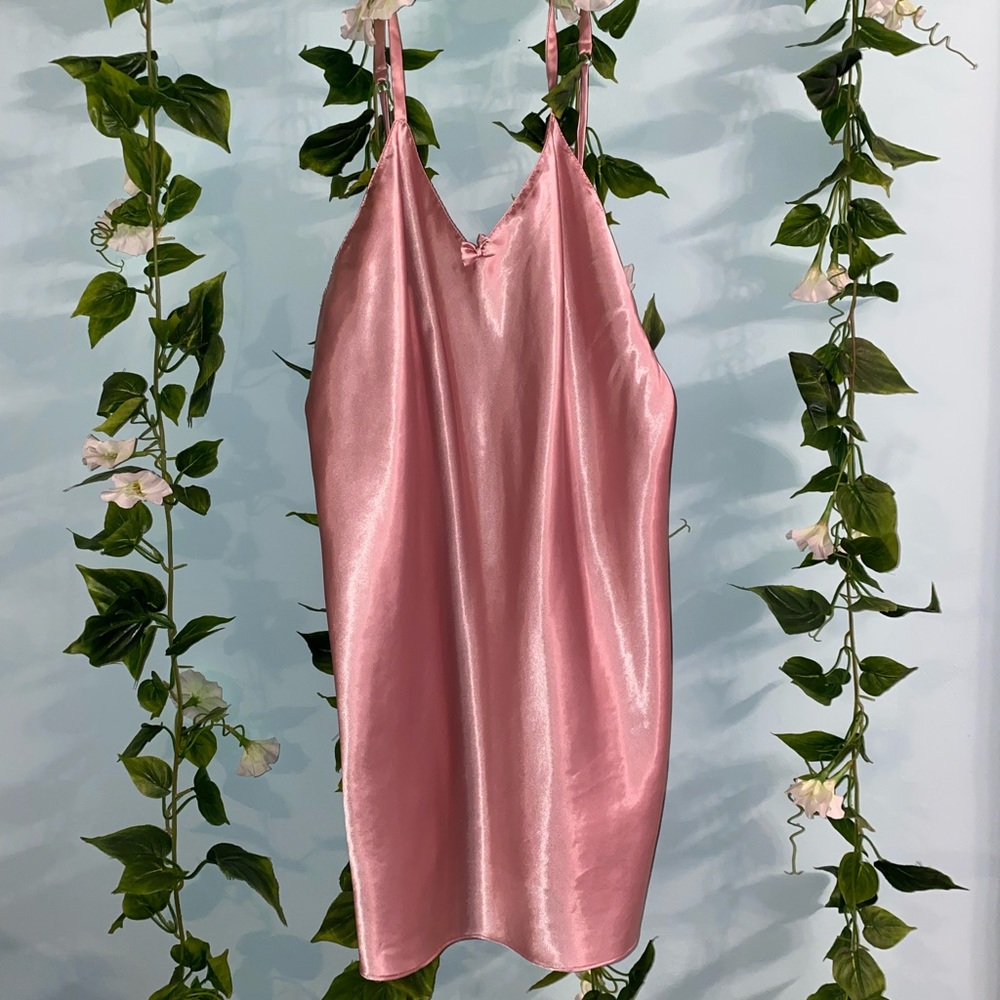 Pink Silk Dress!